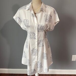 Miss Kelly notes shirt dress